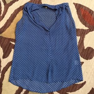 Patterned, dressy/professional blouse